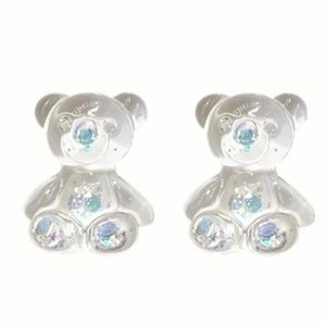 Stud earrings 🤍🧸🤍🧸